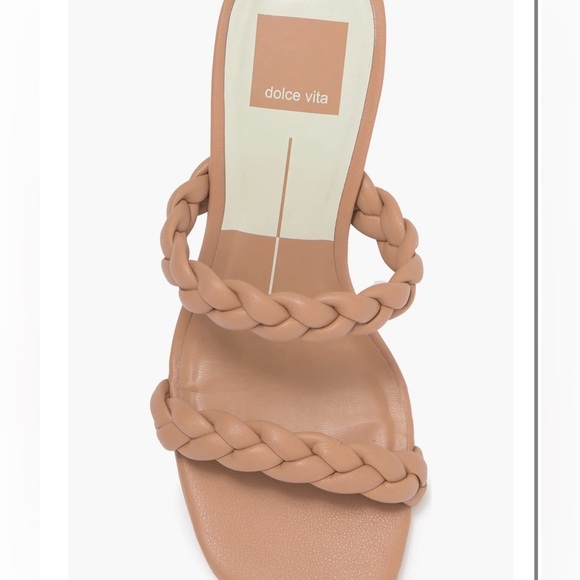 Dolce Vita Nairi Braided Strappy Sandal with Heel - Picture 5 of 10